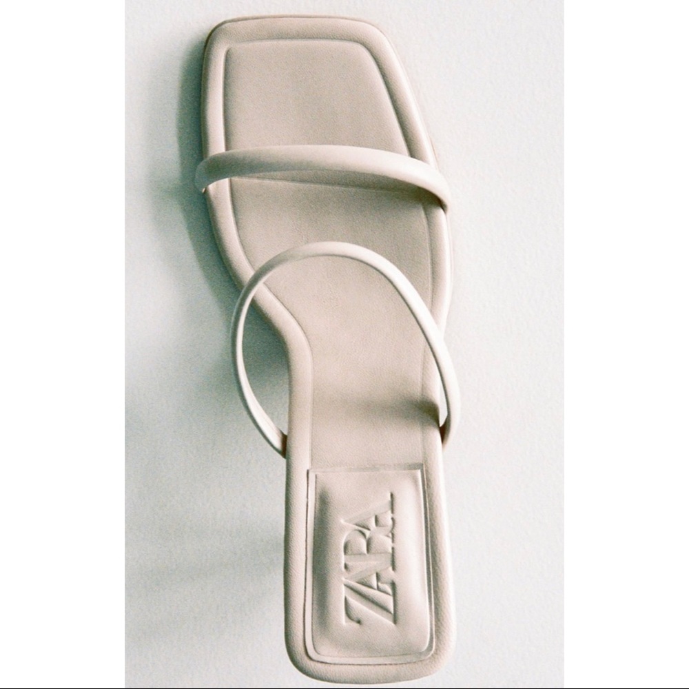 Strappy Heeled Leather Sandals